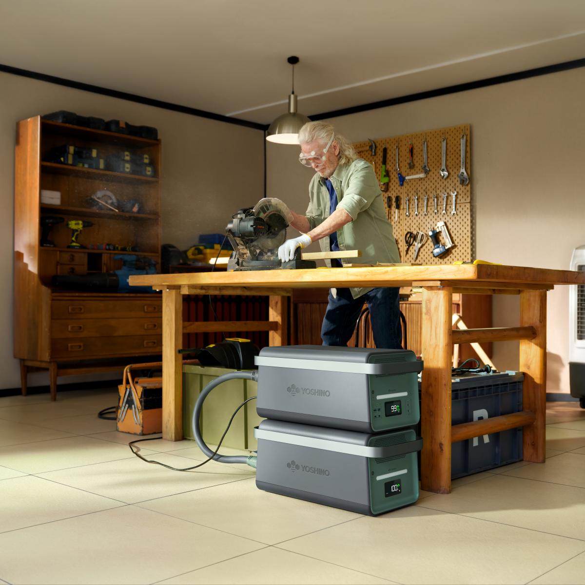 Yoshino B4000+EXB1 Expansion Battery Kit - 4000W/5173Wh