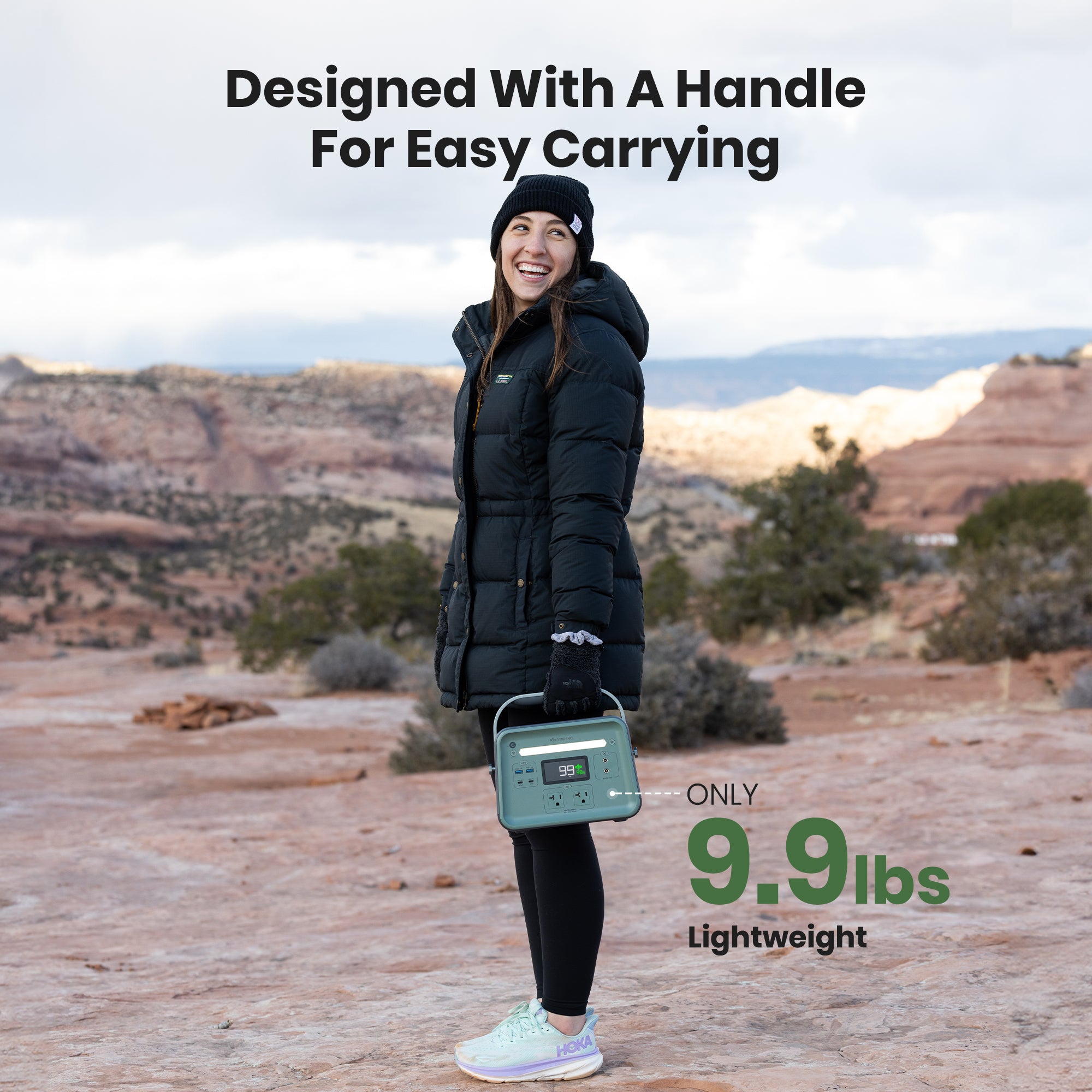 Yoshino B330 Solid-State Portable Power Station - 330W | 241Wh