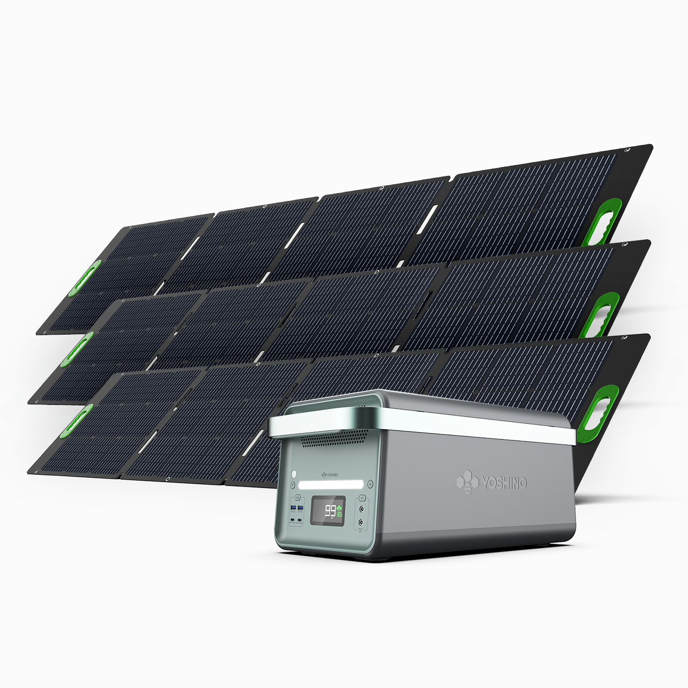 Herre venlig detaljeret Rendition Yoshino K40SP23 Solid-State Portable Solar Generator