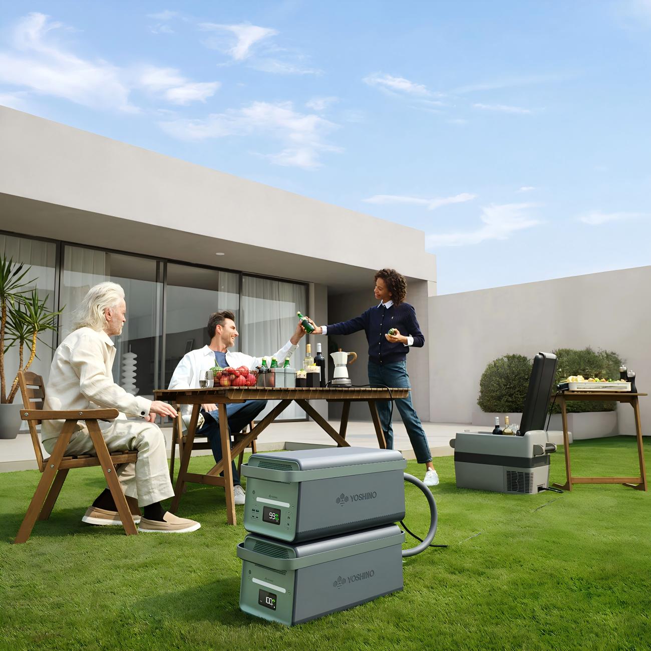 Yoshino B4000+EXB1 Expansion Battery Kit - 4000W/5173Wh