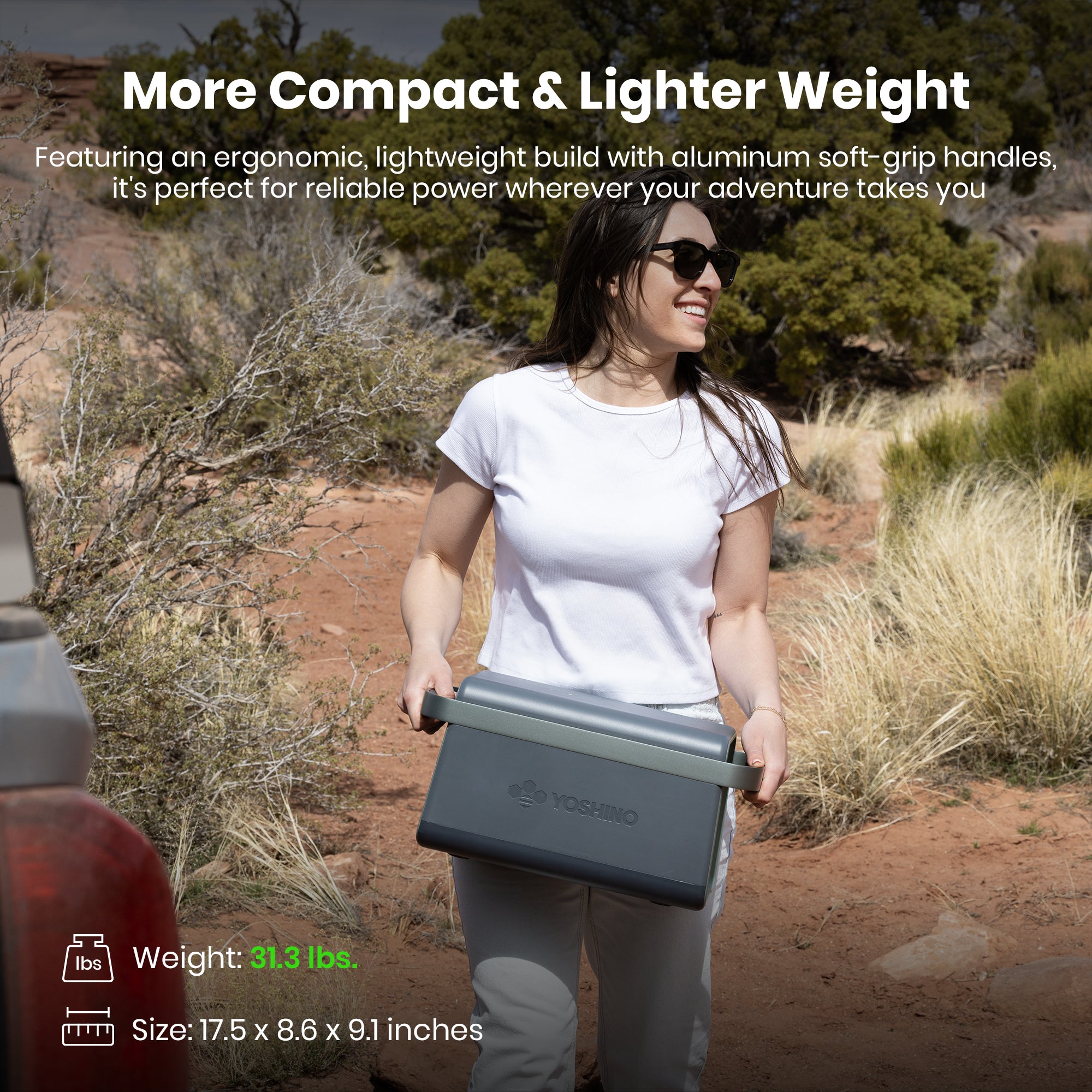 Yoshino B2000 Solid-State Portable Power Station - 2000W | 1326Wh