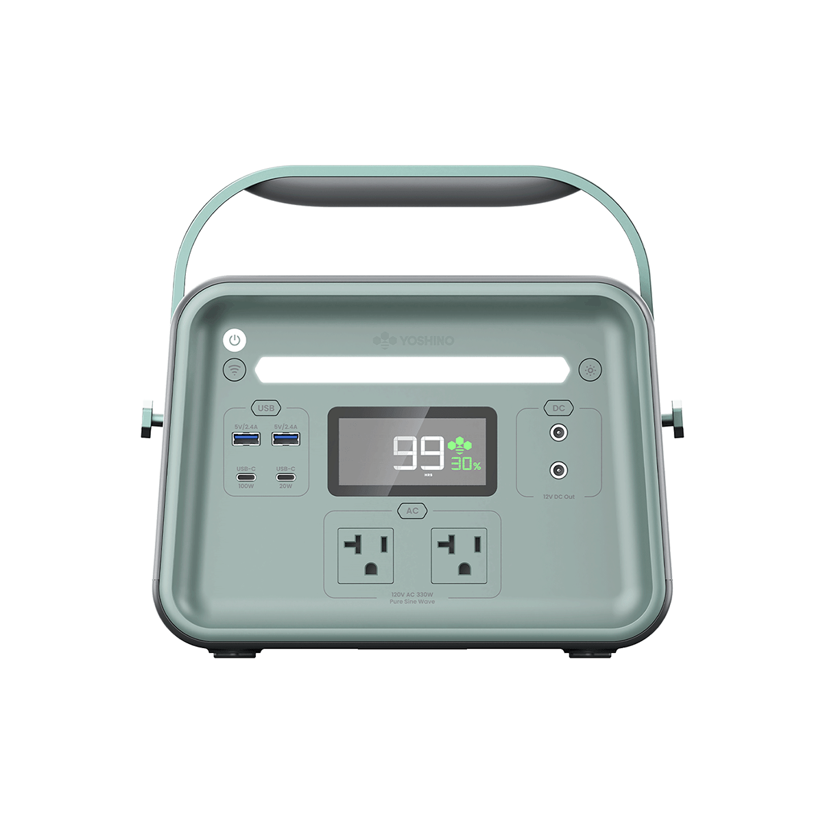 Yoshino B330 Solid-State Portable Power Station - 330W | 241Wh