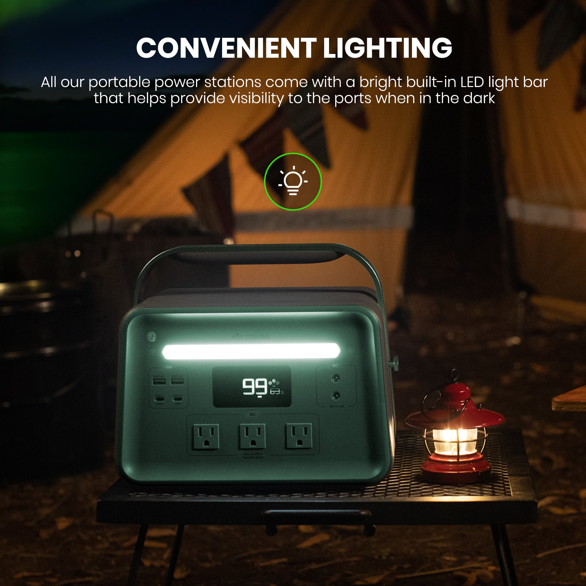 Yoshino B660 Solid-State Portable Power Station - 660W | 602Wh