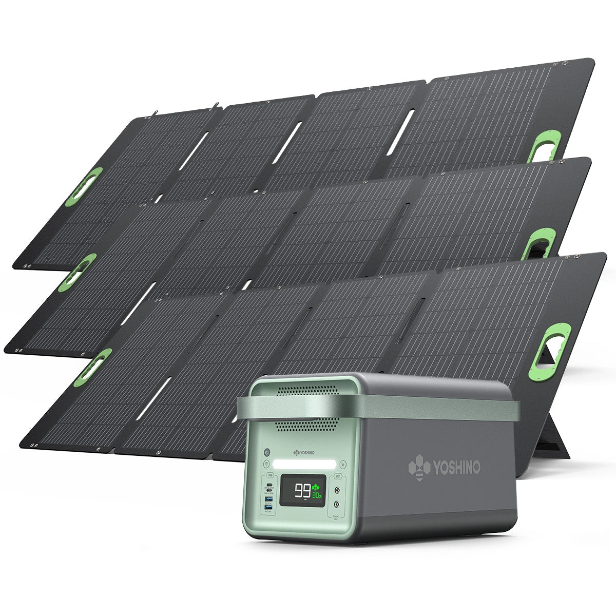 Yoshino B2000 Power Station with 3*SP200 Solar Panel