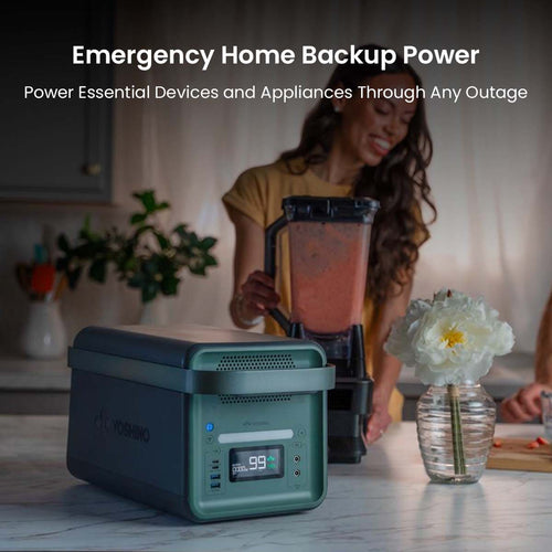 Yoshino K20SP22 Solid-State Portable Solar Generator - Yoshino Power