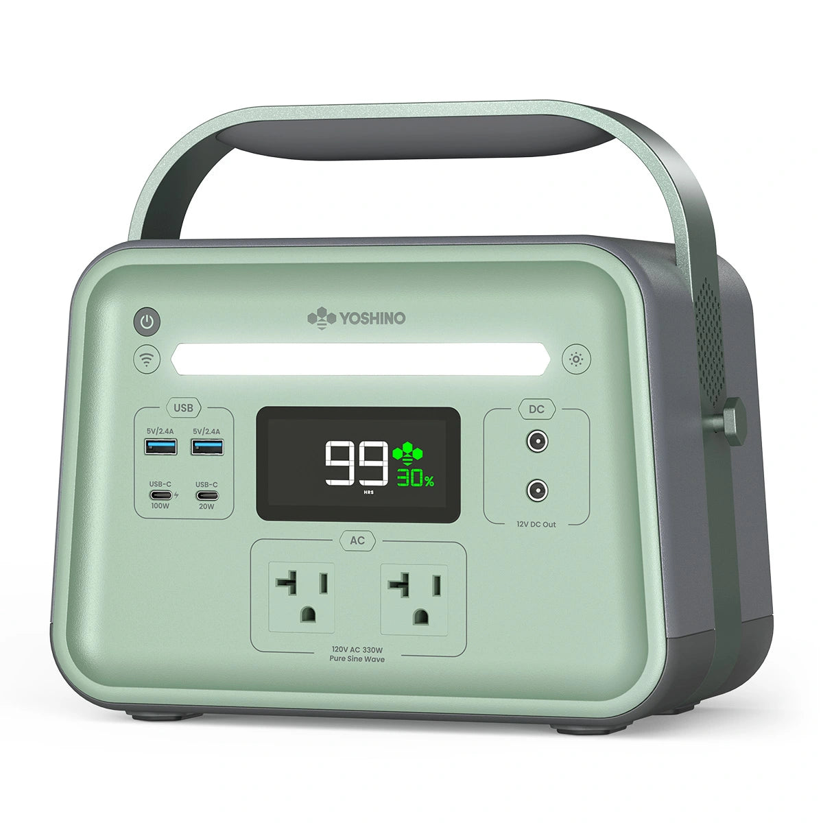 Yoshino B330 Solid-State Portable Power Station - 330W | 241Wh